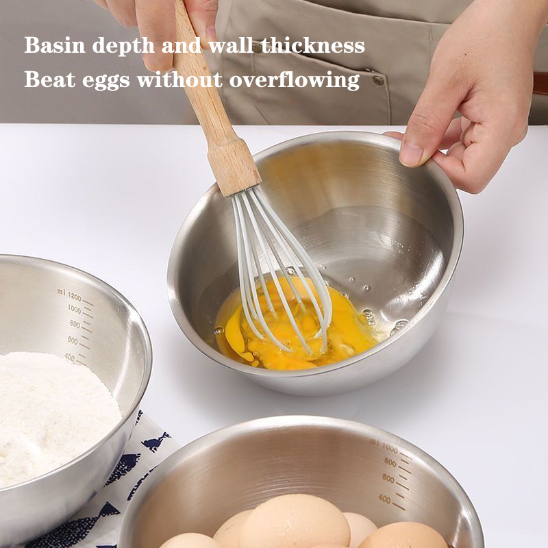 1PC Stainless Steel Bowl Set W - đánh giá và giá Home Cooking Cookbook