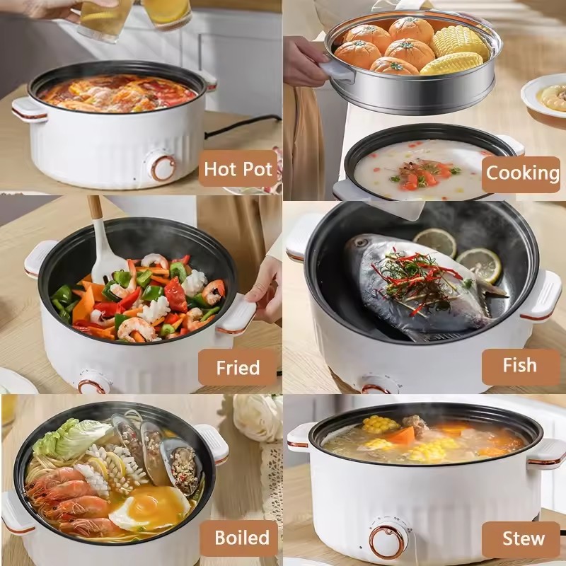 Electric Portable Multifunctio - đánh giá và giá Home Cooking Cookbook