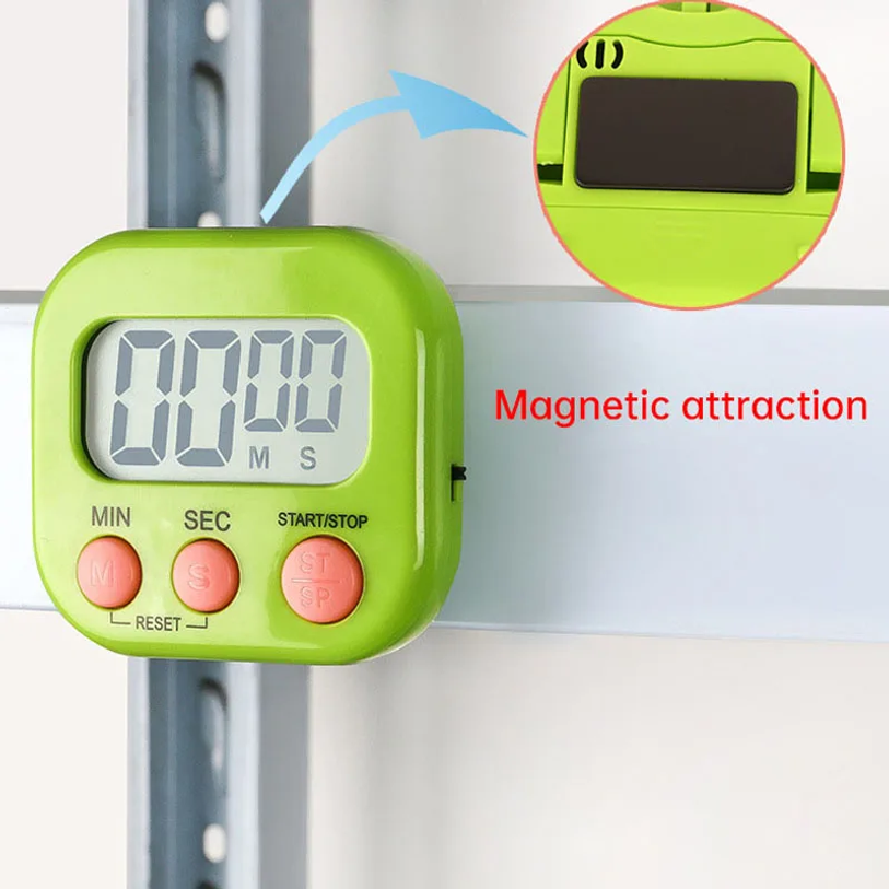 Kitchen Timer Magnetic LCD Dig - đánh giá và giá Home Cooking Cookbook