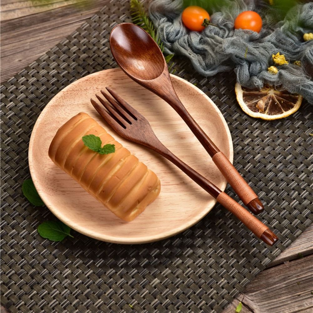 Natural Wooden Spoon Fork Dinn - đánh giá và giá Home Cooking Cookbook