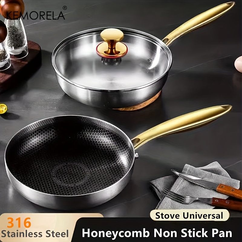 316 Stainless Steel Frying Pan - đánh giá và giá Home Cooking Cookbook